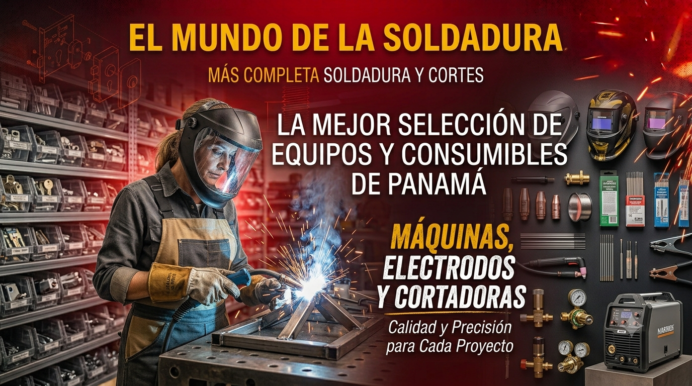 El Mundo de la Soldadura - Máquinas, Electrodos y Cortadoras