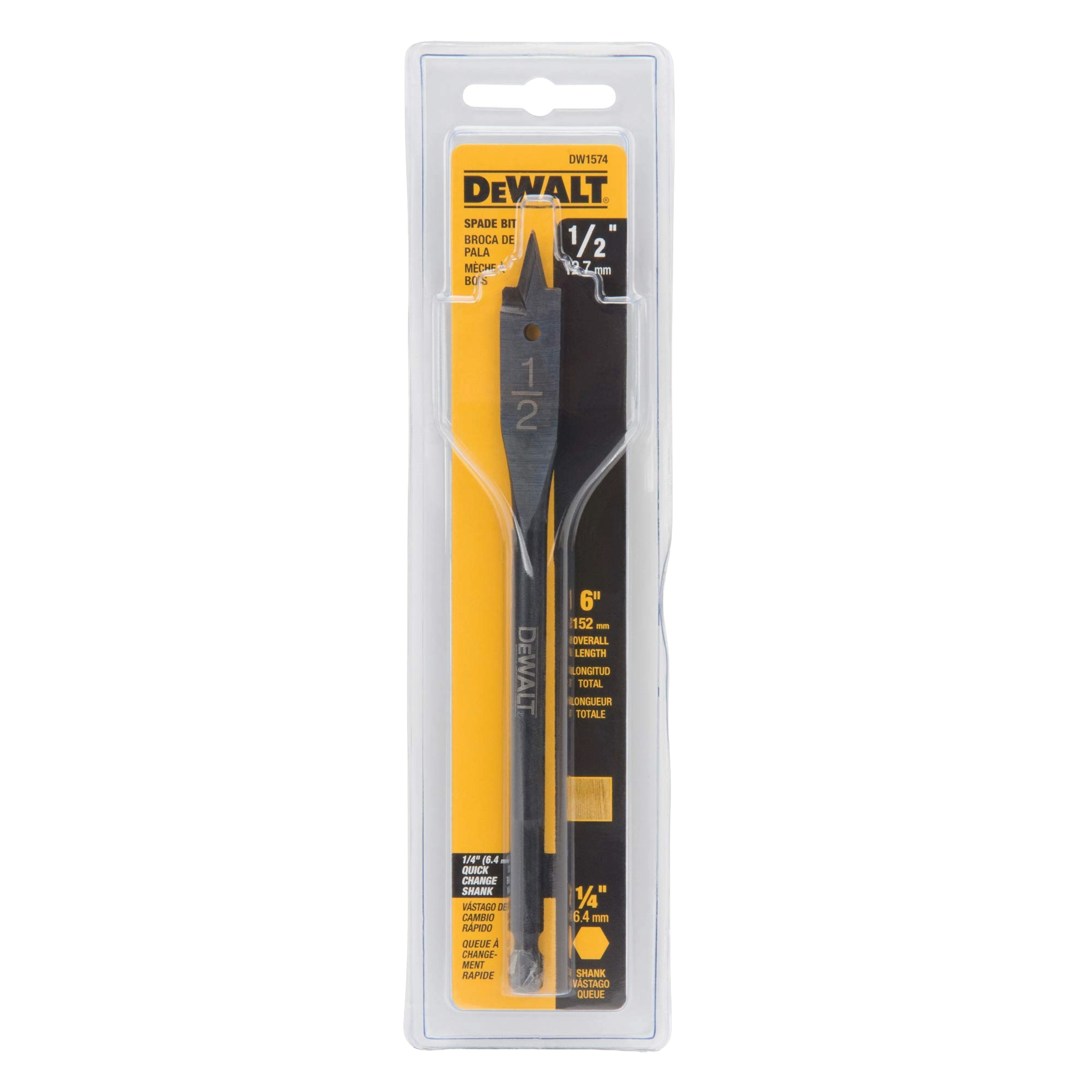 PLANA 1/2" X 6" DEWALT #DW1574