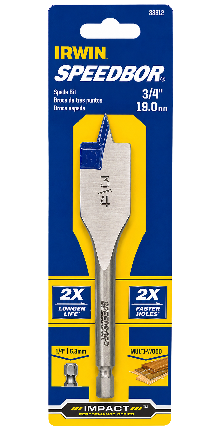 PLANA 3/4" IRWIN #88812 - IW-692