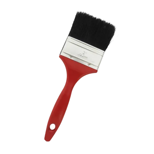BROCHA DE CERDA 2-1/2" MANGO ROJO