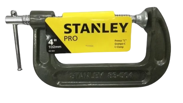 PRENSA "C" 4" STANLEY #83-504