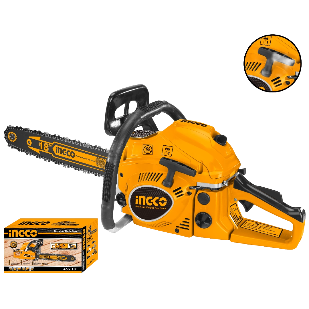 INGCO 5451811 MOTOSIERRA GASOL 18"