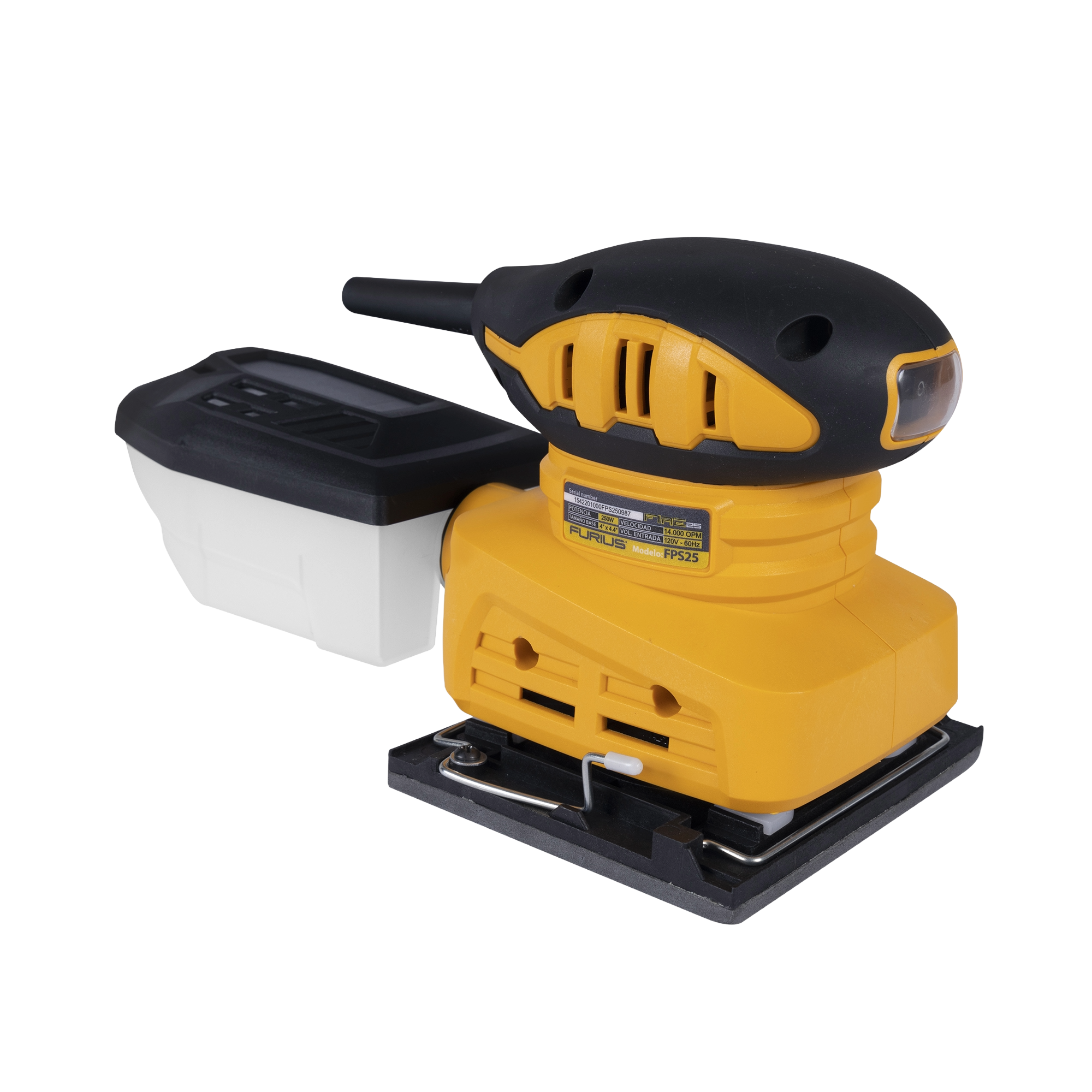FPS25 LIJADORA 1/4 HOJA 250W 120V 6