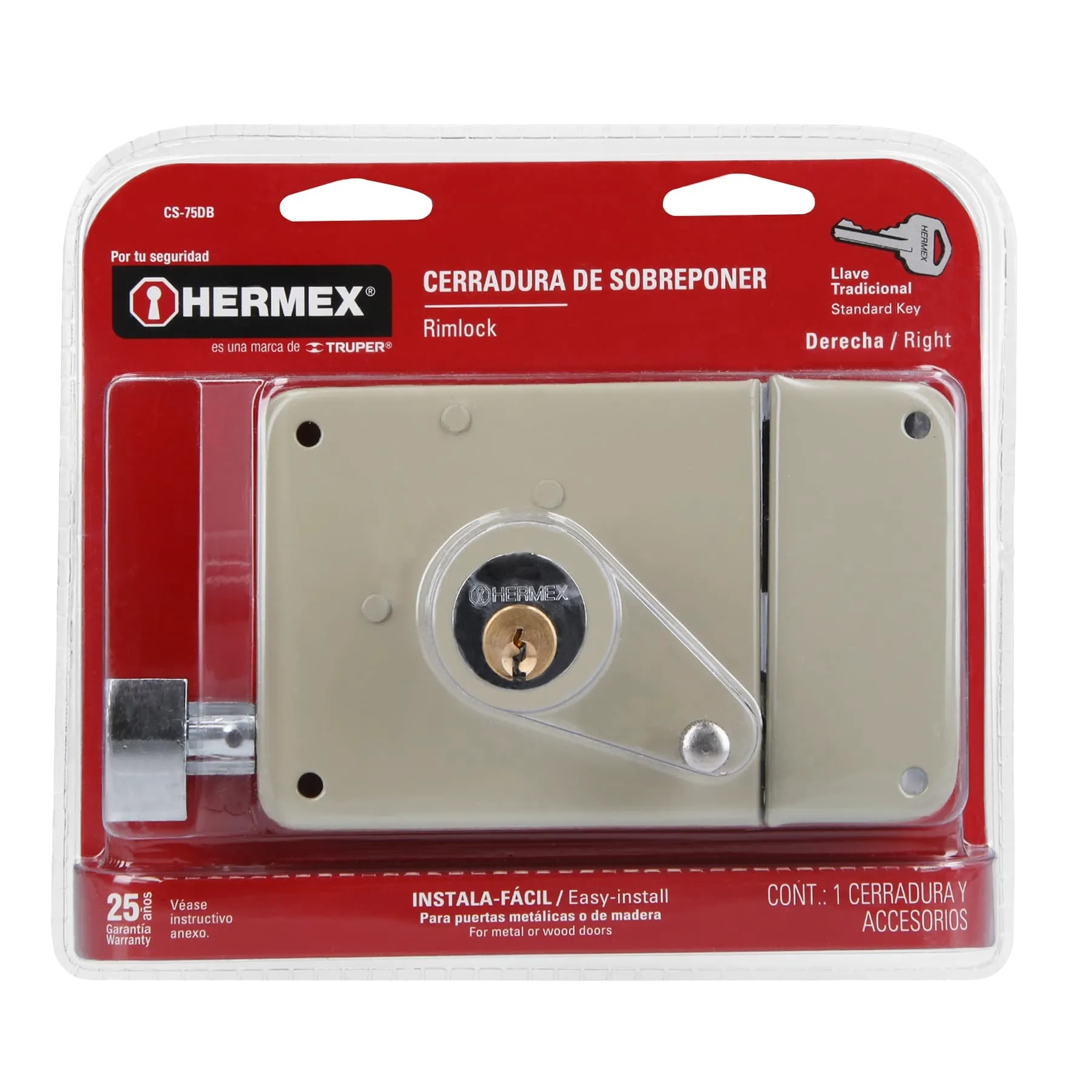 HERMEX #43585 DER. PUERTA HIERRO D