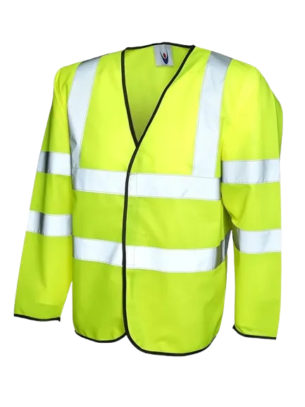 CHALECO M/LARGA XL REFLECTIVA